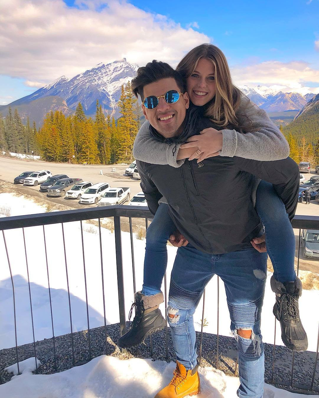 Inside Haleigh Broucher And Fessy Shafaat S Romance Outside